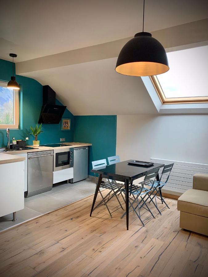 Appartement neuf scintillant de l’île d’amour Meylan Extérieur photo